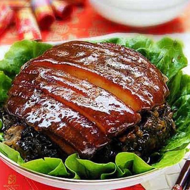 蓟县美食豆片碗肉