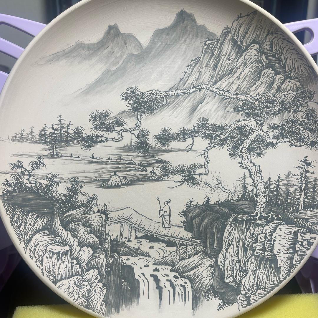 重生之我在景德镇画瓷器（小操青花）