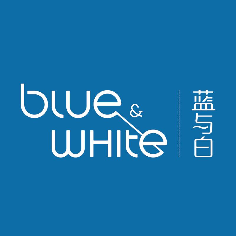 蓝与白弹簧枕