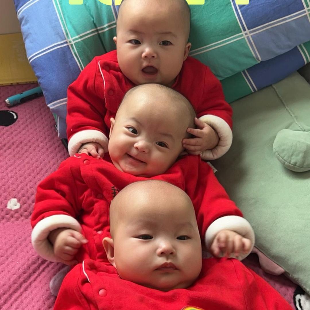 三胞胎，小公主