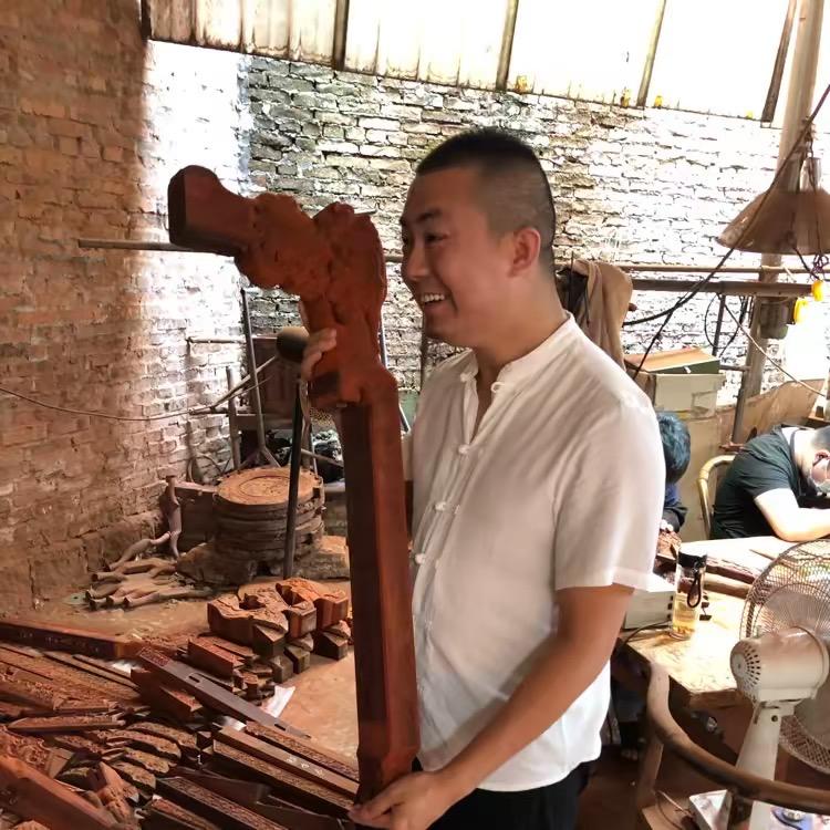 香河县海弟红木放漏