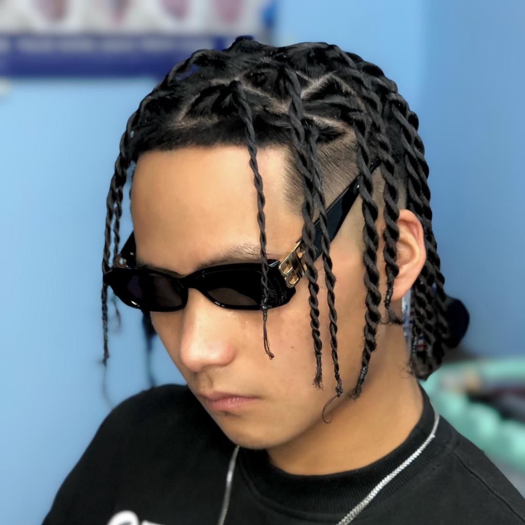 成都拉美卷 脏辫 编发 阿森