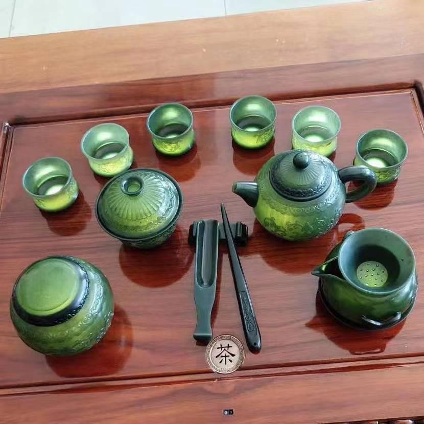 善玉德和田玉茶器