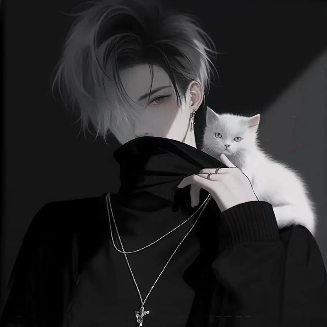 害羞的小男孩