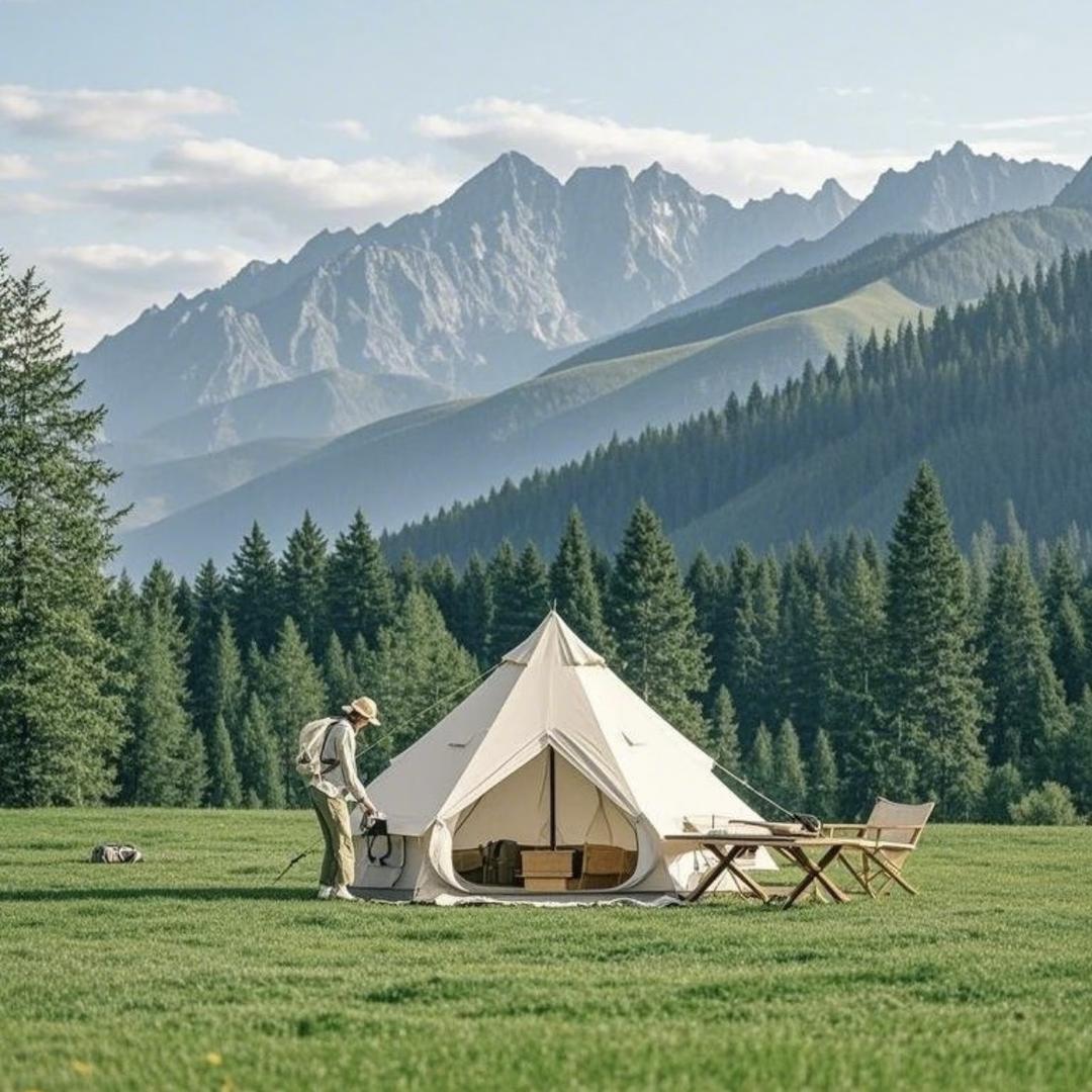 户外露营山野派