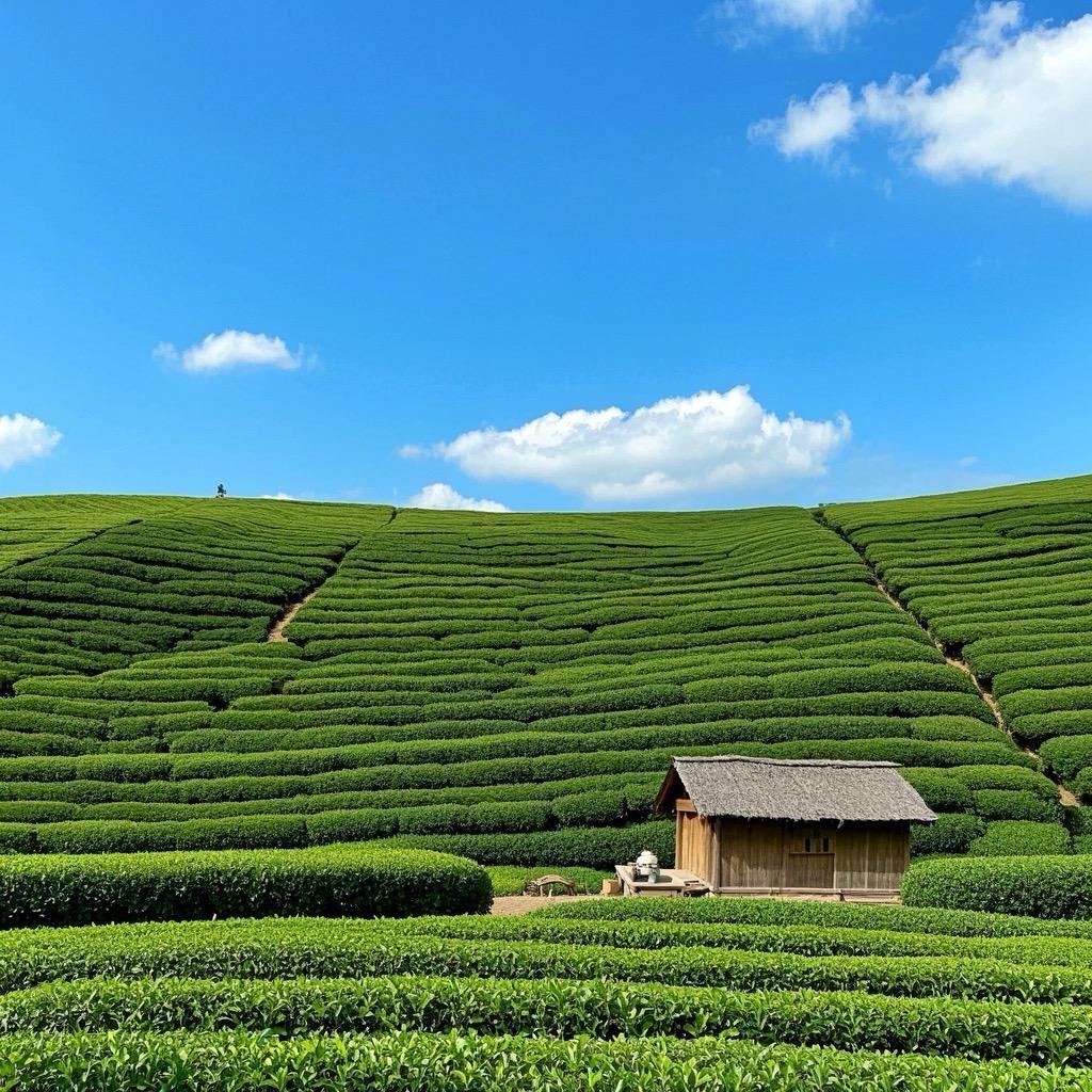 高山湖茶厂  墨颜