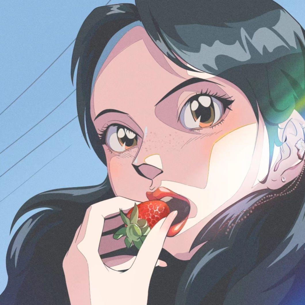 大口吃樱桃🍒