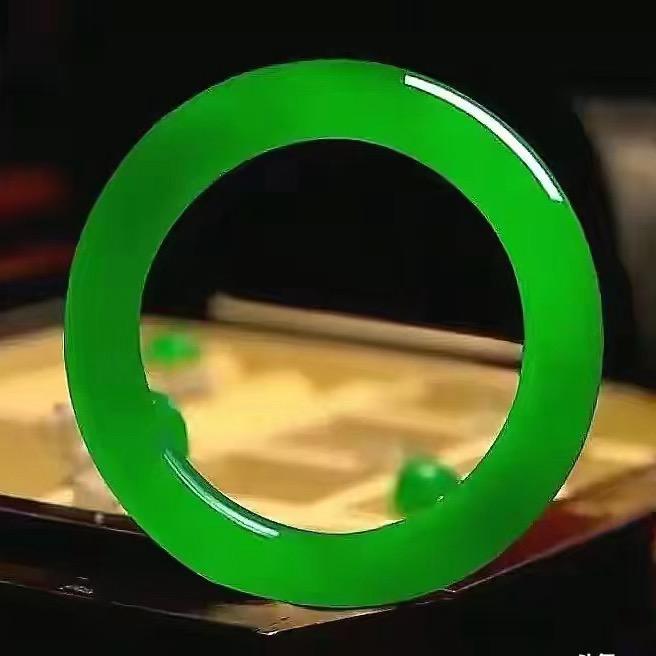 满中绿手镯定制