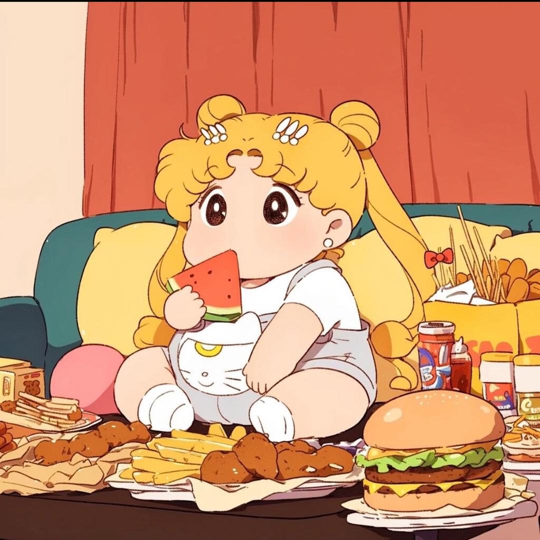 妞妞超爱薅零食