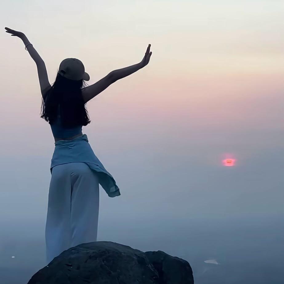 一朵风中缥缈的向日葵🌻