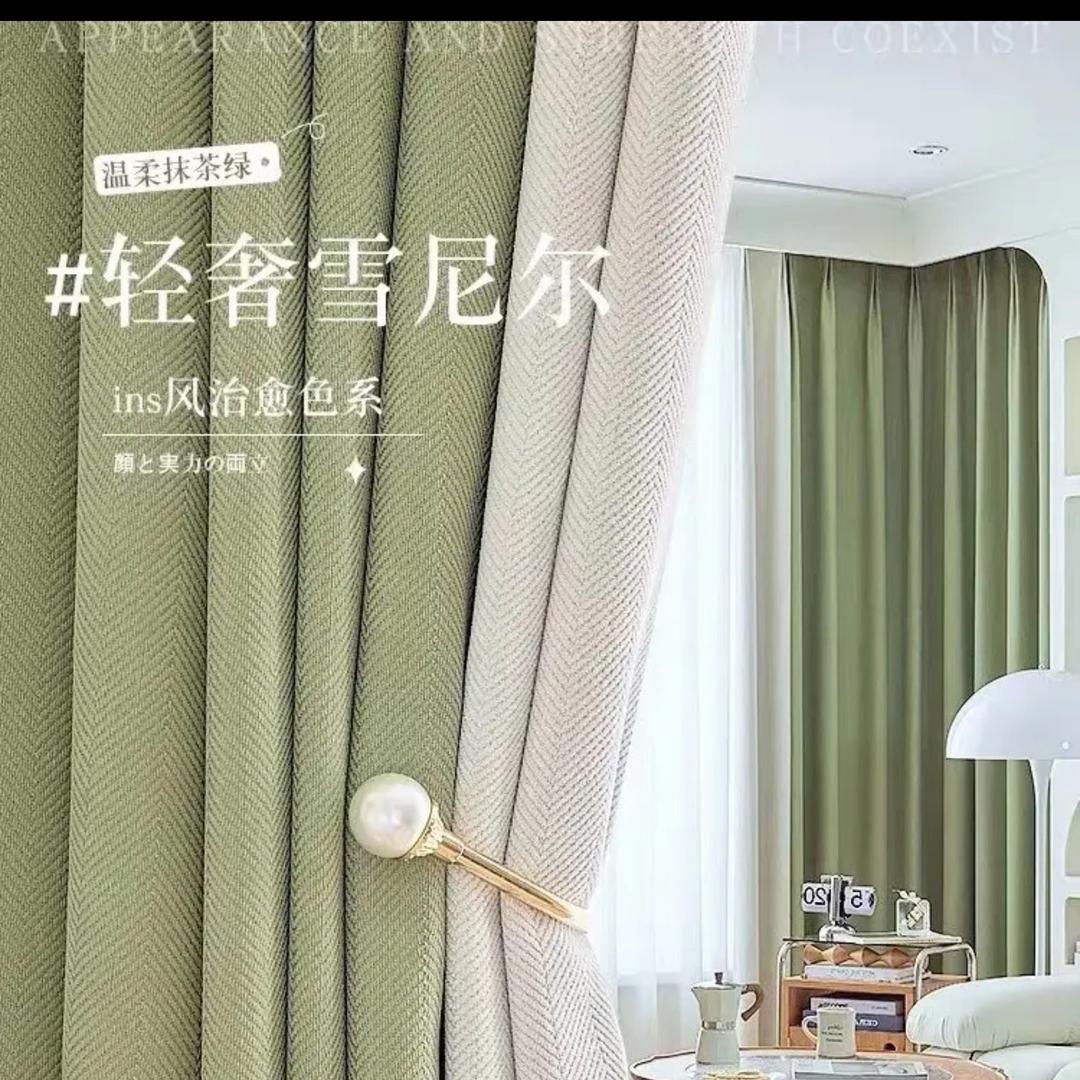 柯桥馨雨窗帘成品工厂店