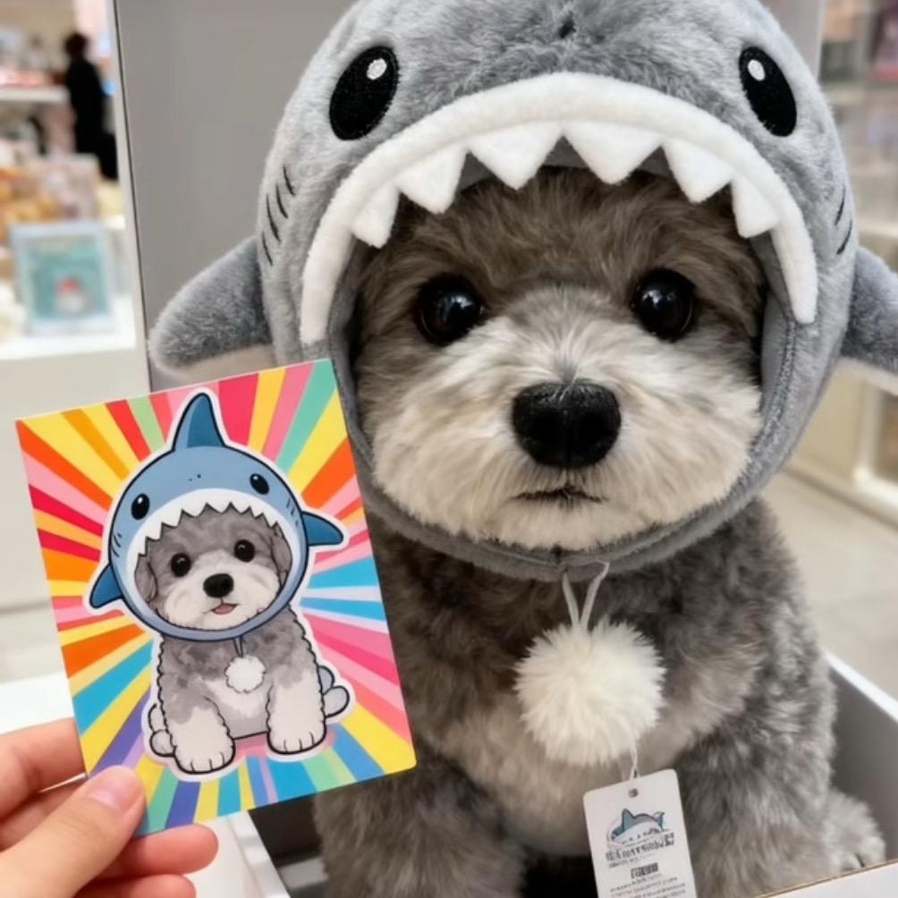 一只小松崽崽