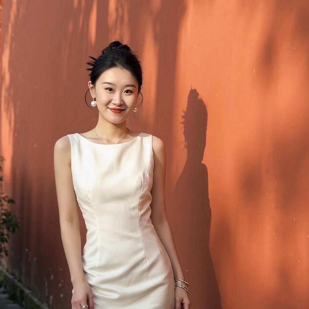 教书法的琦琦老师