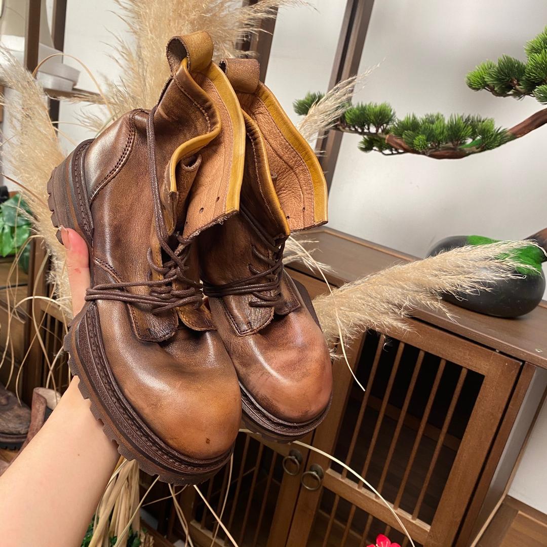陈C手工女鞋