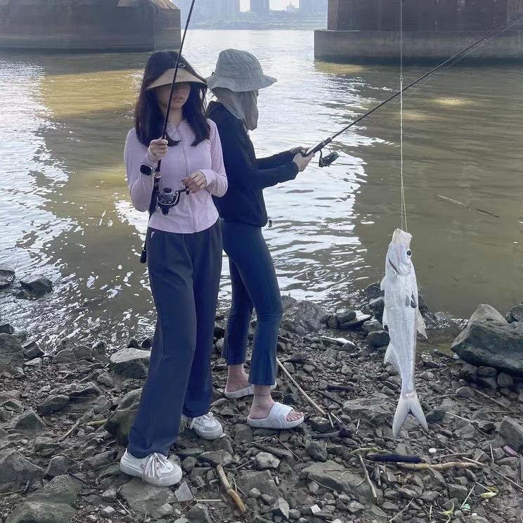 丽丽钓鱼不吃鱼