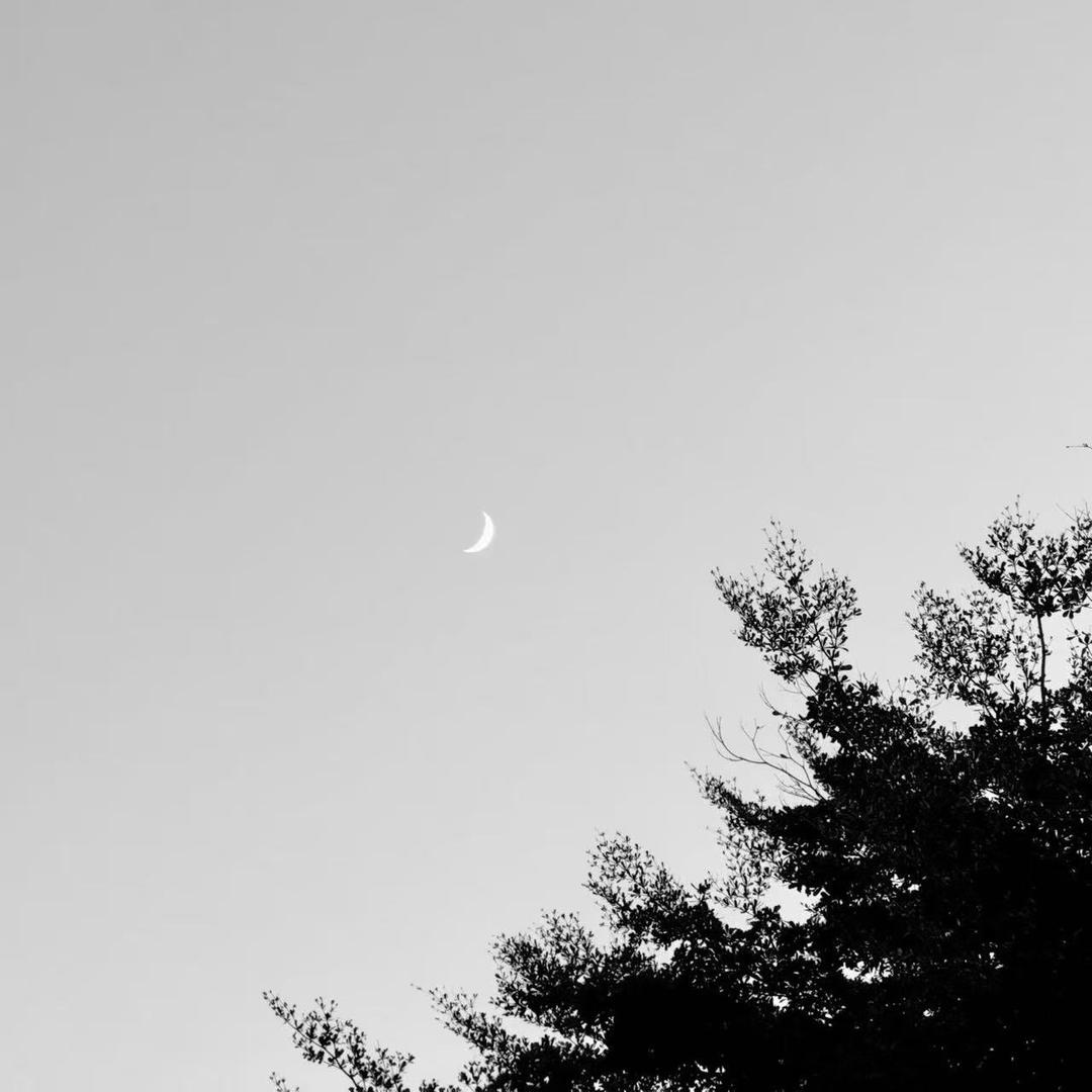太阳下班月亮睡着了