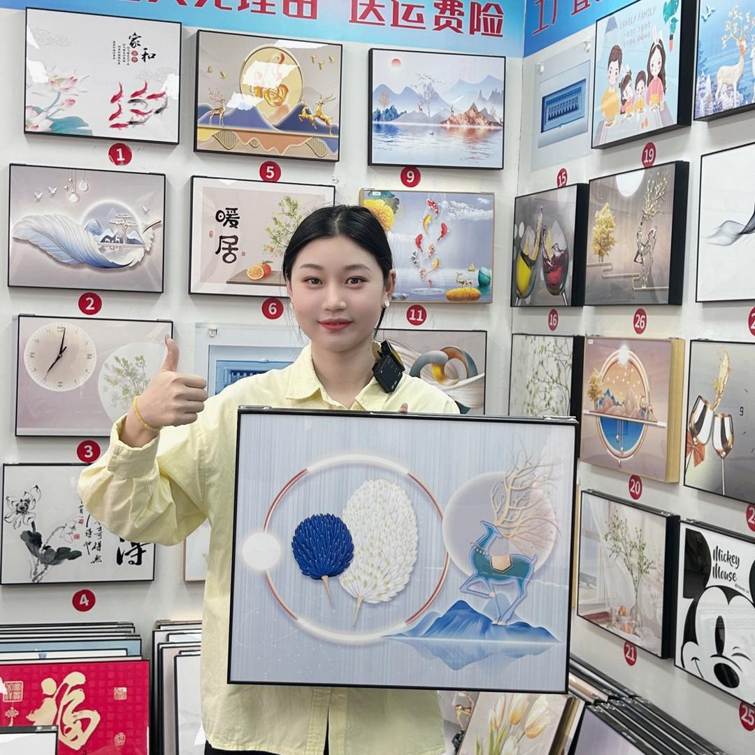 豫优电表箱装饰画源头厂家