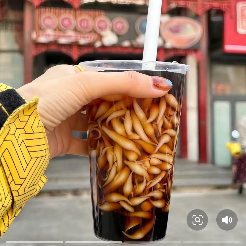 桥头强哥米凉虾，葱油饼