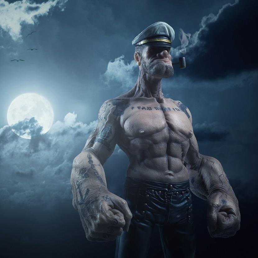 大力水手$奥莉游