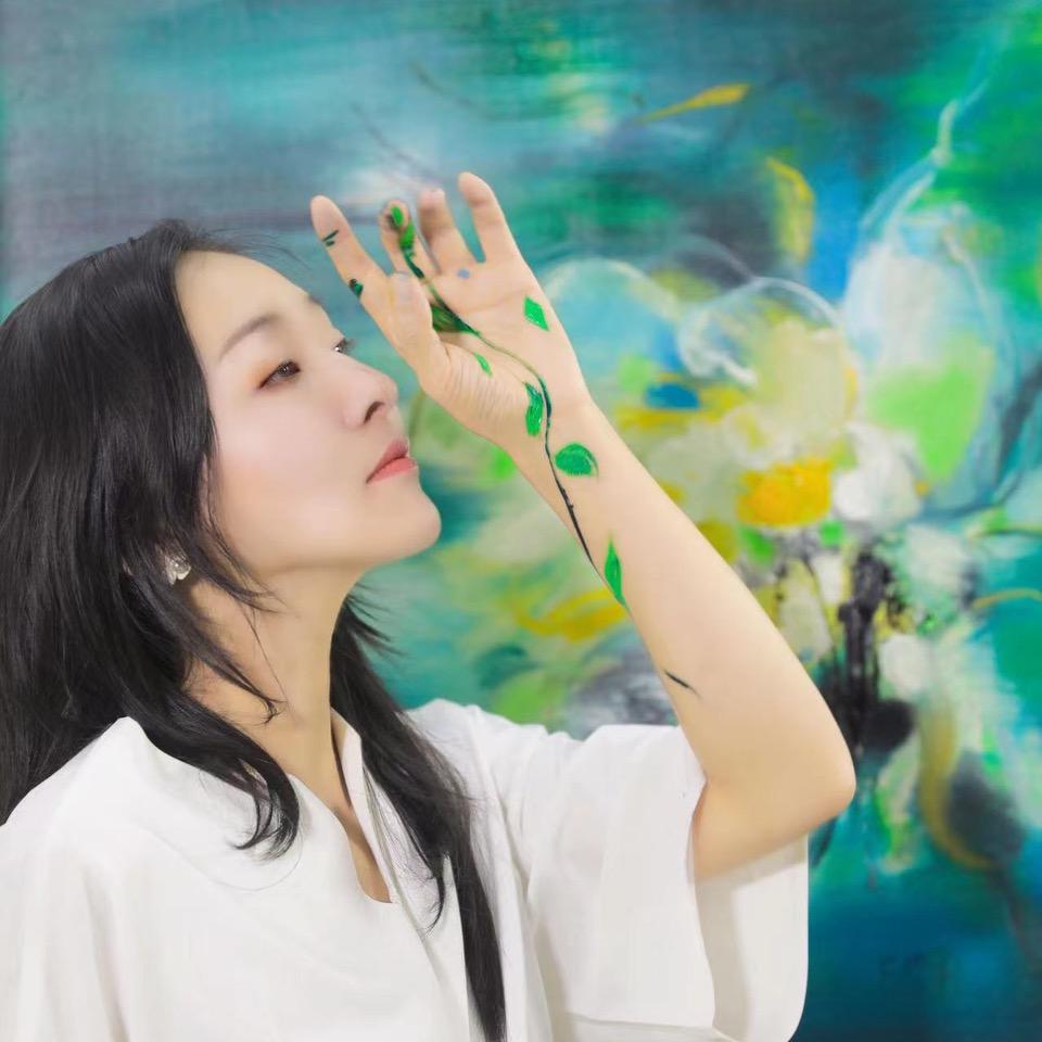 林茗油画