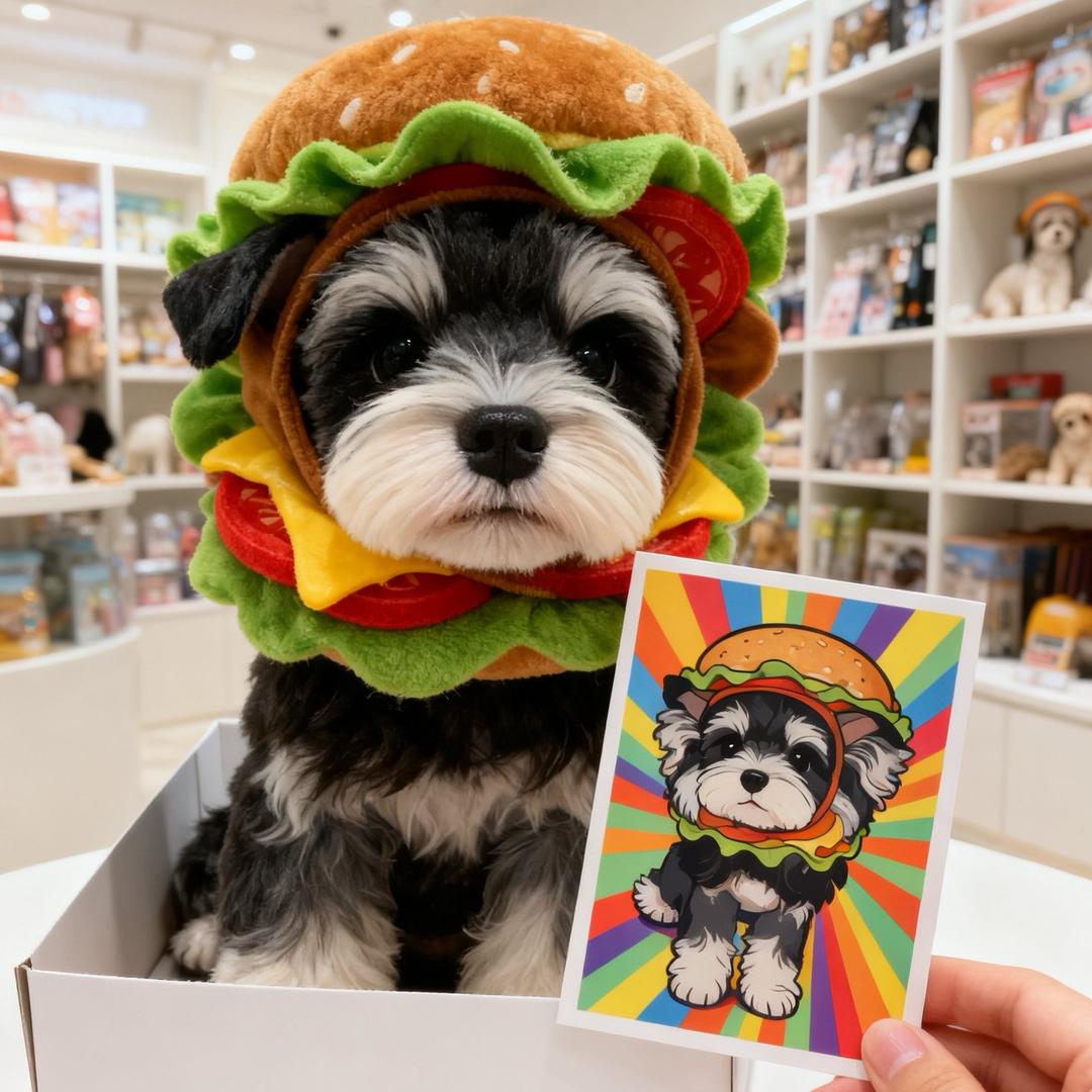 皮皮是只雪纳瑞