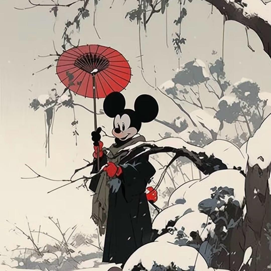 爱看初雪的米老鼠