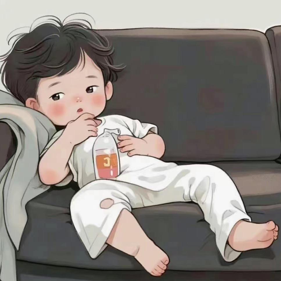 小熊睡不着。