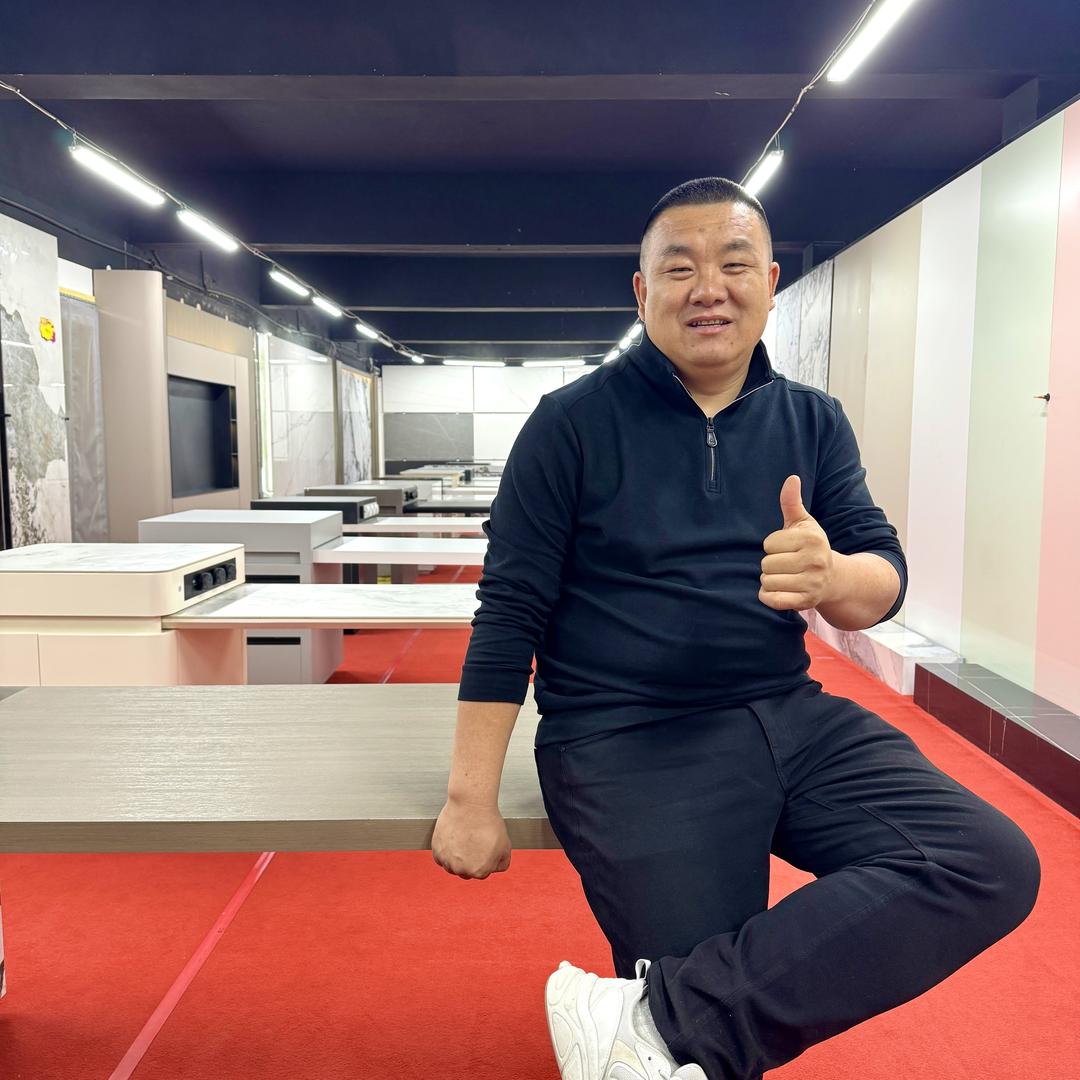 呼市彭飞岩板岛台定制
