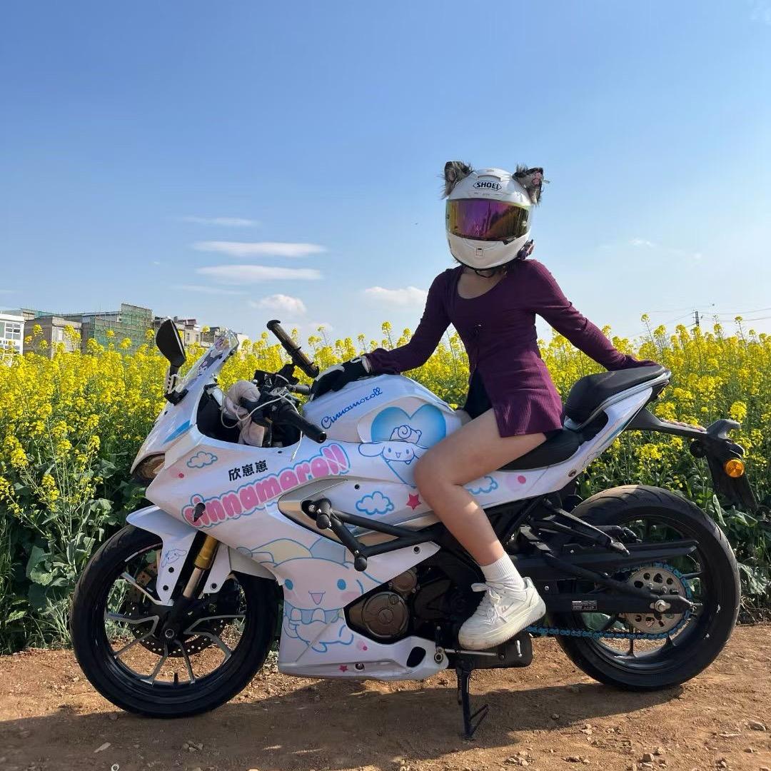 🏍️欣欣不会压弯./