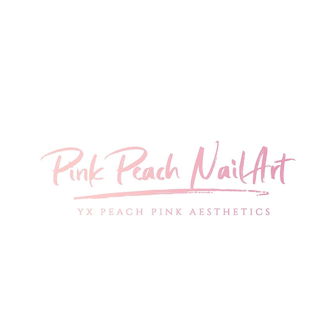Pink Peach NailArt