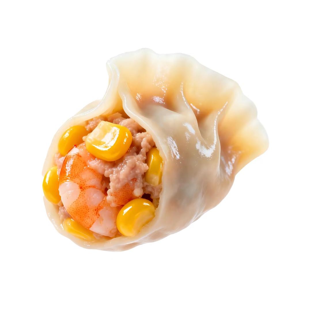 猪肉玉米虾仁饺子