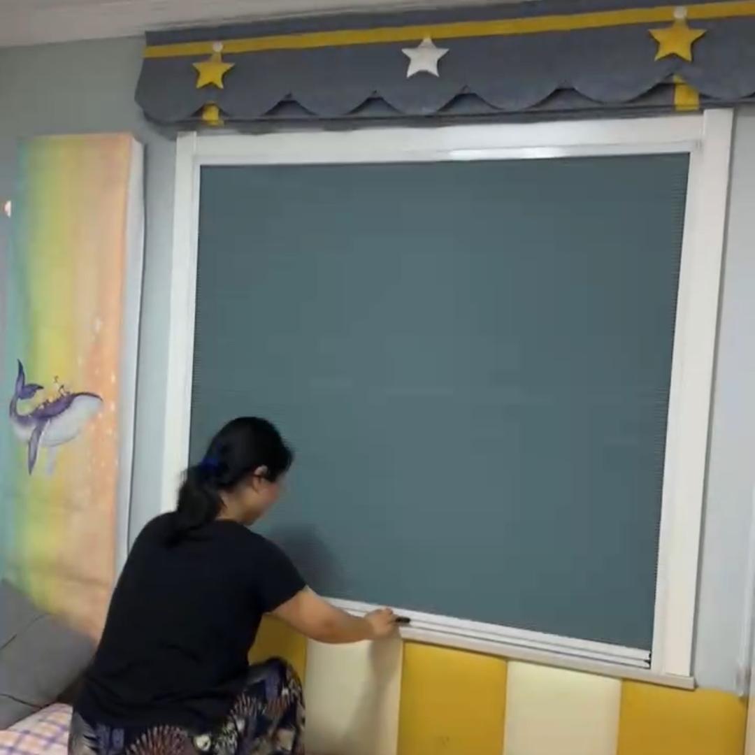 老兵隔寒帘、遮光帘