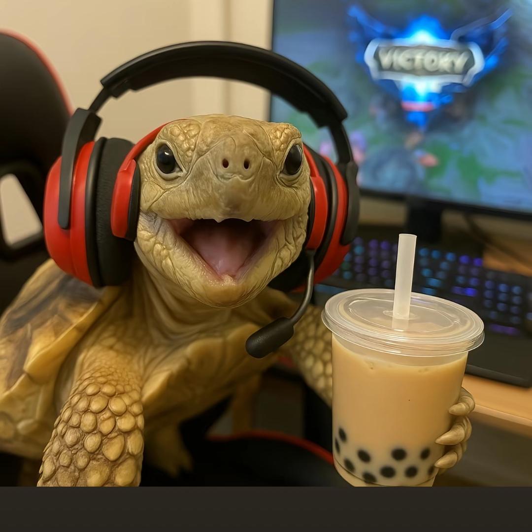 陆晚（喂龟中）