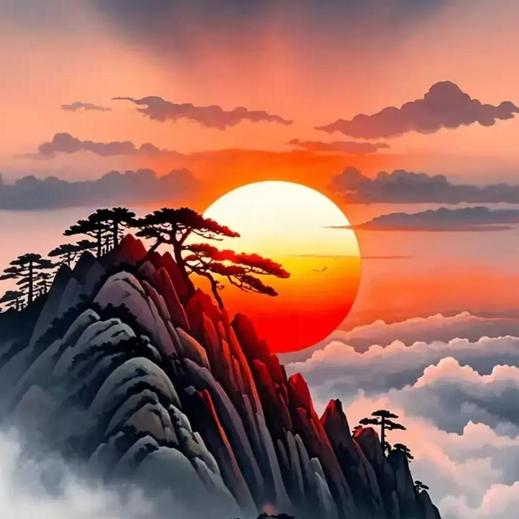 旭日东升