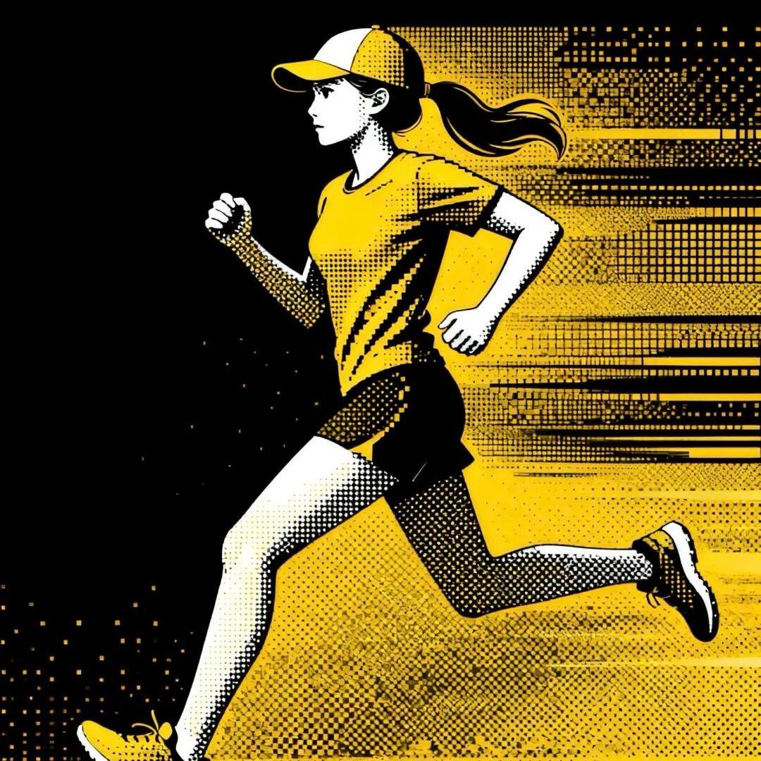 爱跑步的跑渣女孩（请勿连赞）