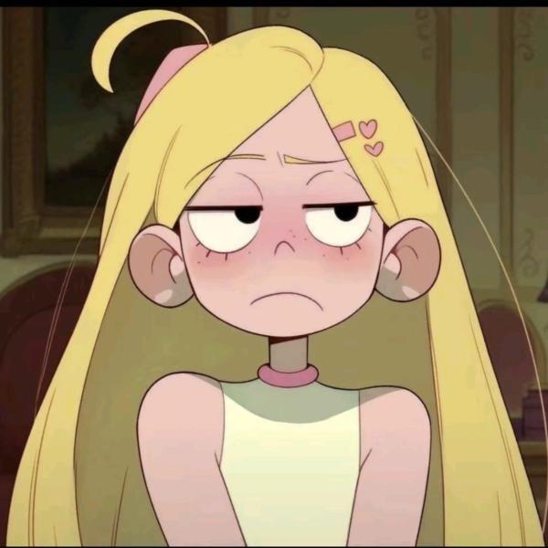 挺高冷一女的。