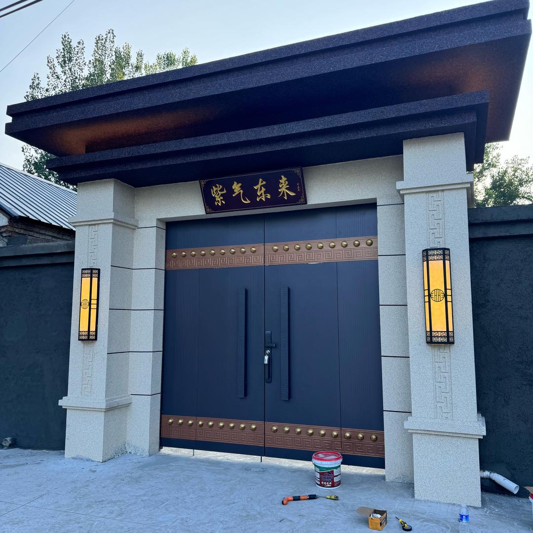 河津黄村新中式门楼厂