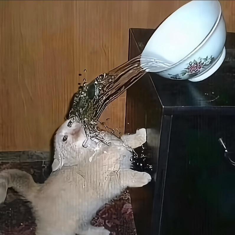 开水拌饭