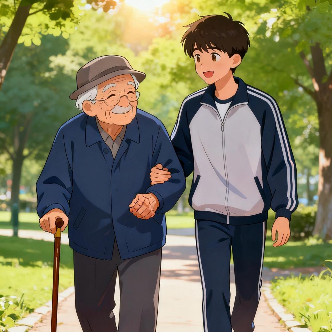 小康同学和爷爷