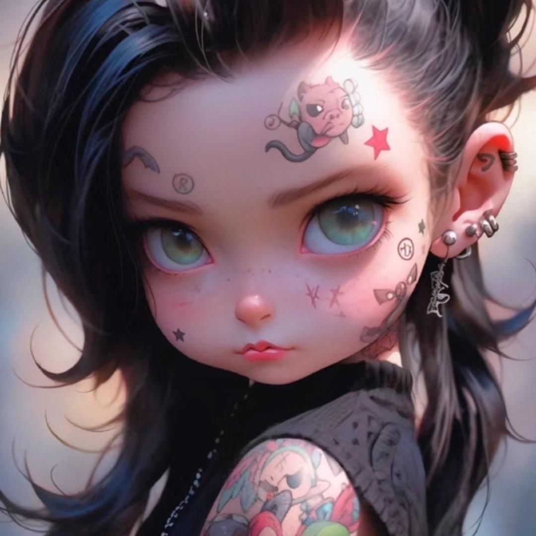 洁妹妹刺青💕