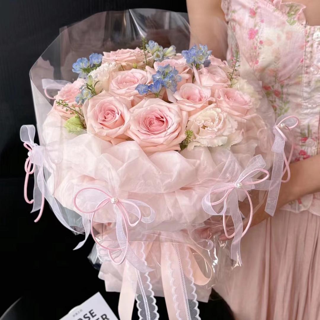 花店生意撇 兼职跑外卖