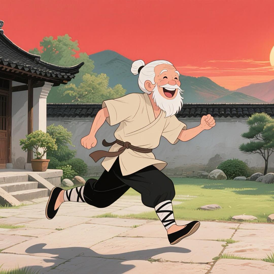 刘老头爱跳操@抖音