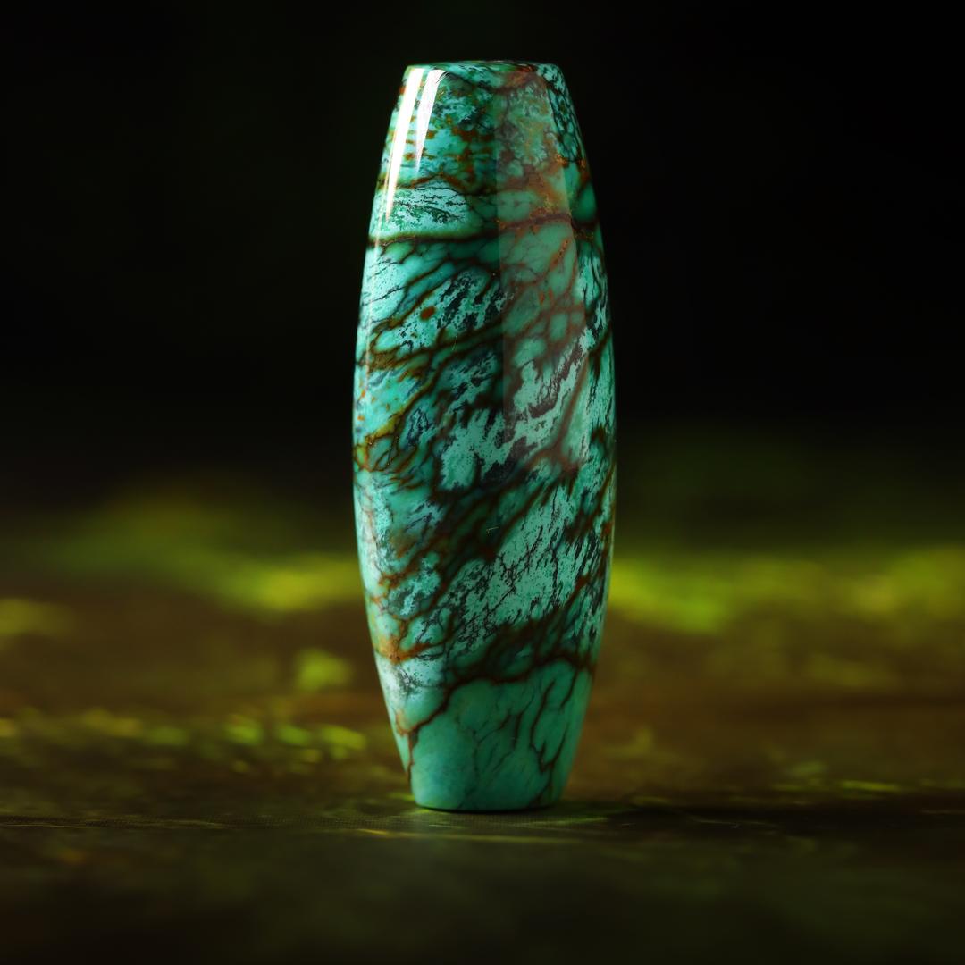 老杨天然绿松石·特色孤品