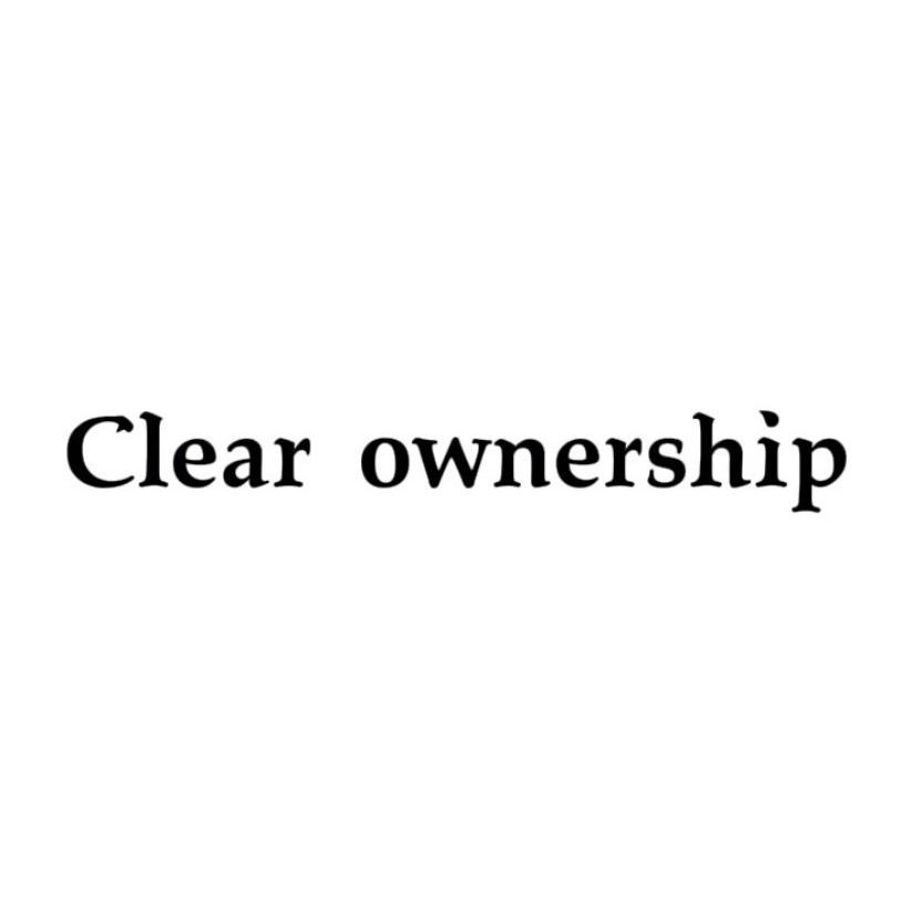 Clear ownership