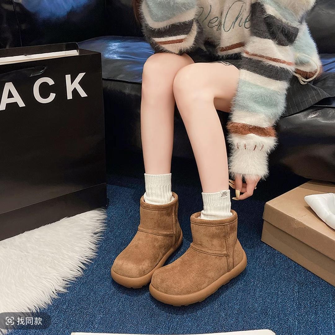 意大利袋鼠雪地靴现货号