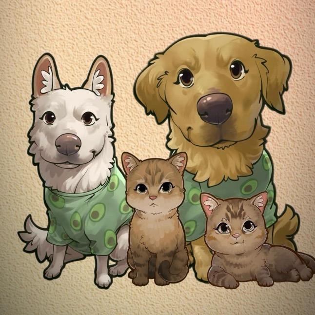 🐾双份喵双份汪一只🐢🐾