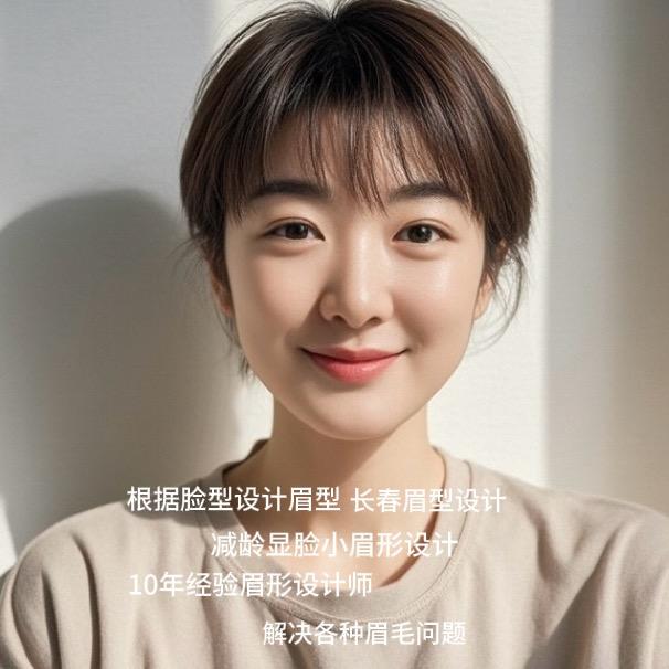 长春眉型设计-瞳瞳