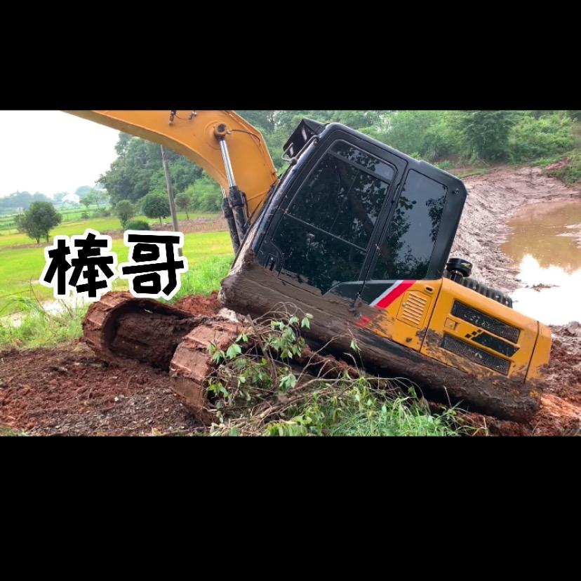 棒哥带你开挖机@抖音