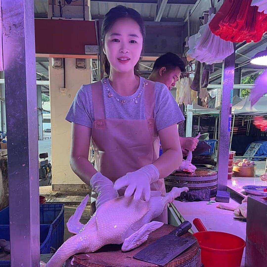 卖鸡肉的美霖