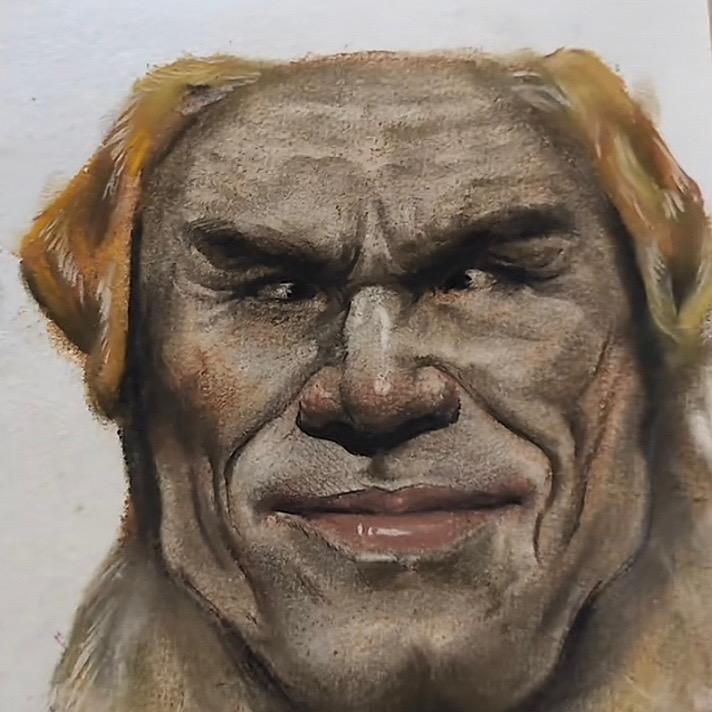 眼睛睁着应该是没睡